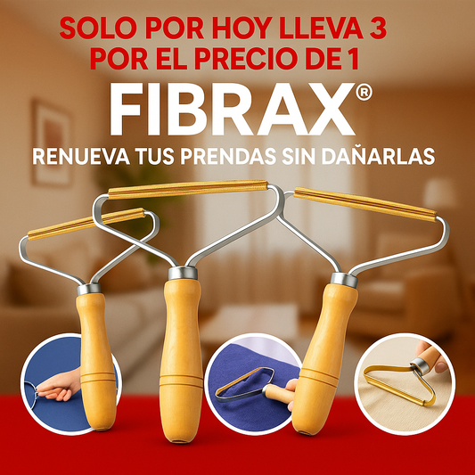 OFERTA 3X1 FIBRAX® RENUEVA TUS PRENDAS SIN DAÑARLAS
