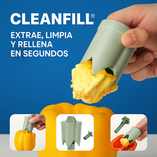 CLEANFILL® EXTRAE, LIMPIA Y RELLENA EN SEGUNDOS