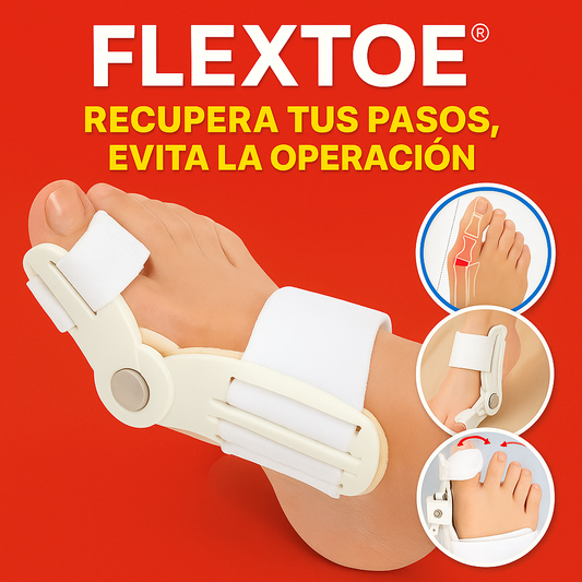 FLEXTOE® RECUPERA TUS PASOS, EVITA LA OPERACIÓN
