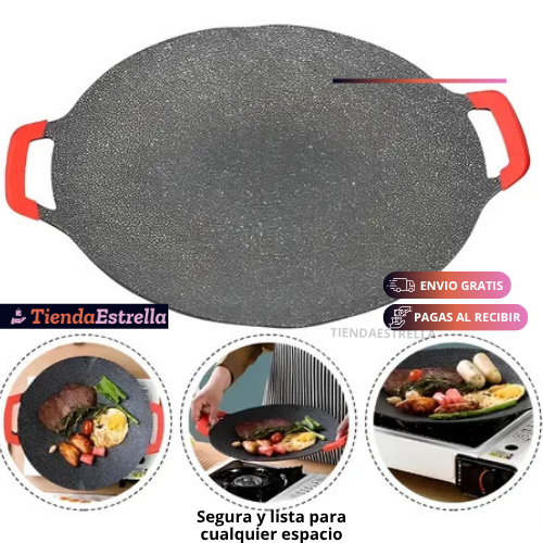 MAXIGRILL®  ELECTRICA, PORTÁTIL Y AHORRA GAS