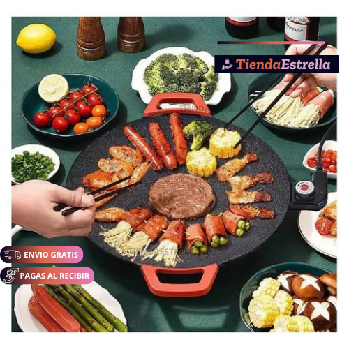 MAXIGRILL®  ELECTRICA, PORTÁTIL Y AHORRA GAS