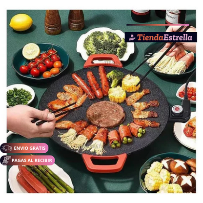 MAXIGRILL®  ELECTRICA, PORTÁTIL Y AHORRA GAS