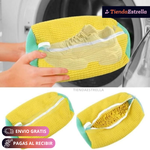 2X1 SNEAKWASH® ZAPATILLAS LIMPIAS Y PROTEGIDAS EN CADA LAVADO