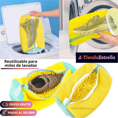 2X1 SNEAKWASH® ZAPATILLAS LIMPIAS Y PROTEGIDAS EN CADA LAVADO
